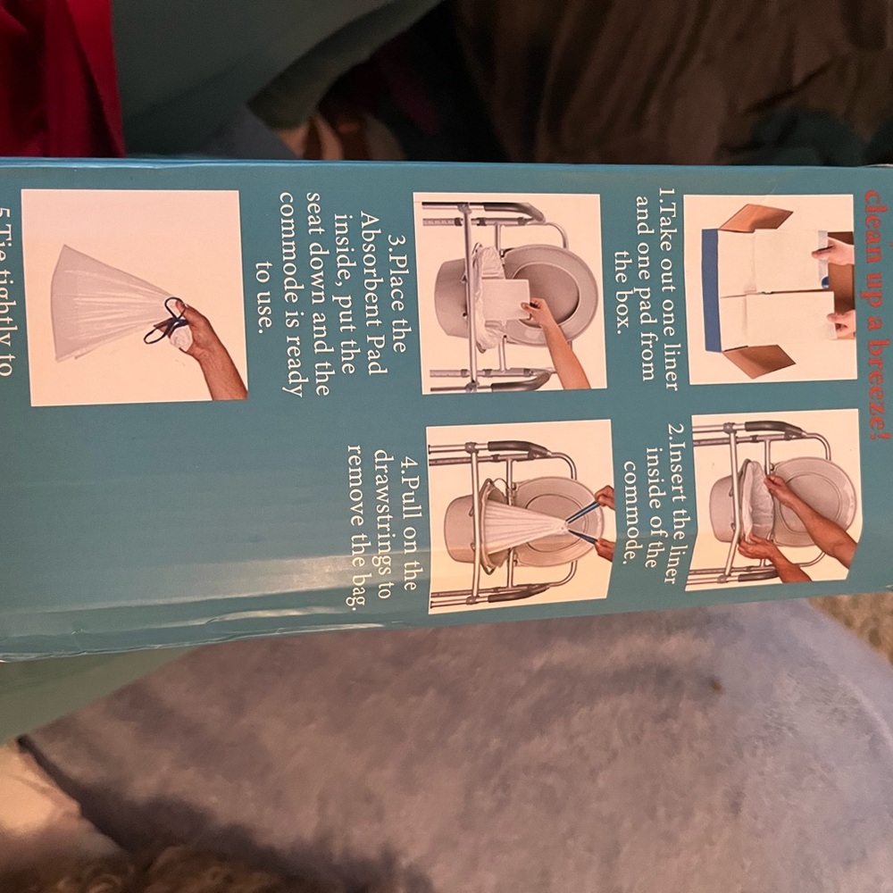 Portable Commode Liners - Picture 2 of 3